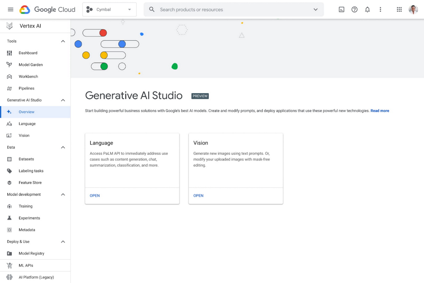 Generative AI Studio 둘러보기 - Google Cloud 프리미어 파트너 메가존소프트