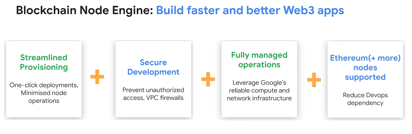 Web3 개발자와 스타트업을 위한 특별한 제안! Google Cloud Blockchain Node Engine - Google ...