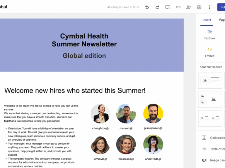 Expanding branding and customization capabilities to Google Sites
